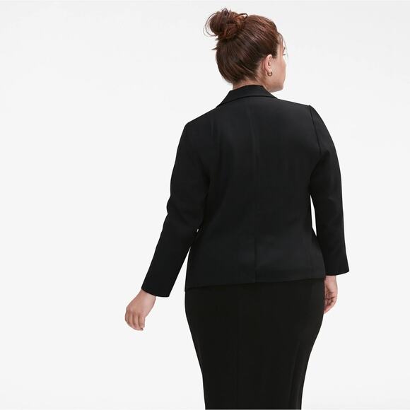 MM LAFLEUR The Wells Blazer Jacket Black Sz 1X {3W18} - Picture 2 of 10